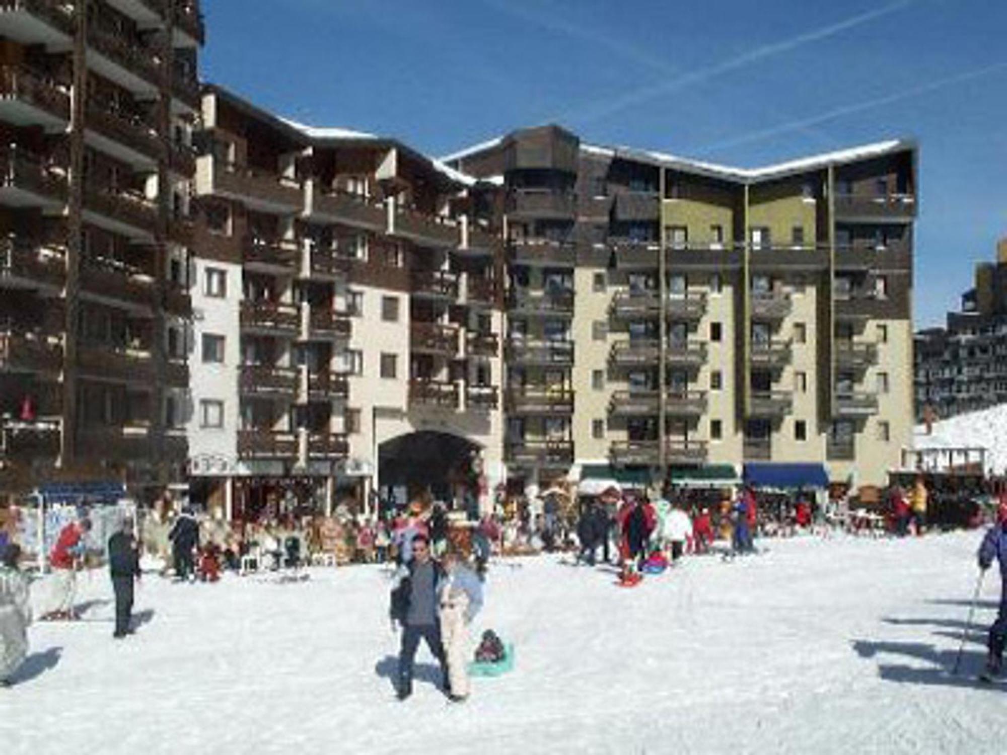 Studio 4 Pers, Pied Des Pistes, Les Menuires - Balcon Sud, Proche Commerces Et Ecole De Ski - Fr-1-452-52 سان-مارتن-دي-بيفيل المظهر الخارجي الصورة