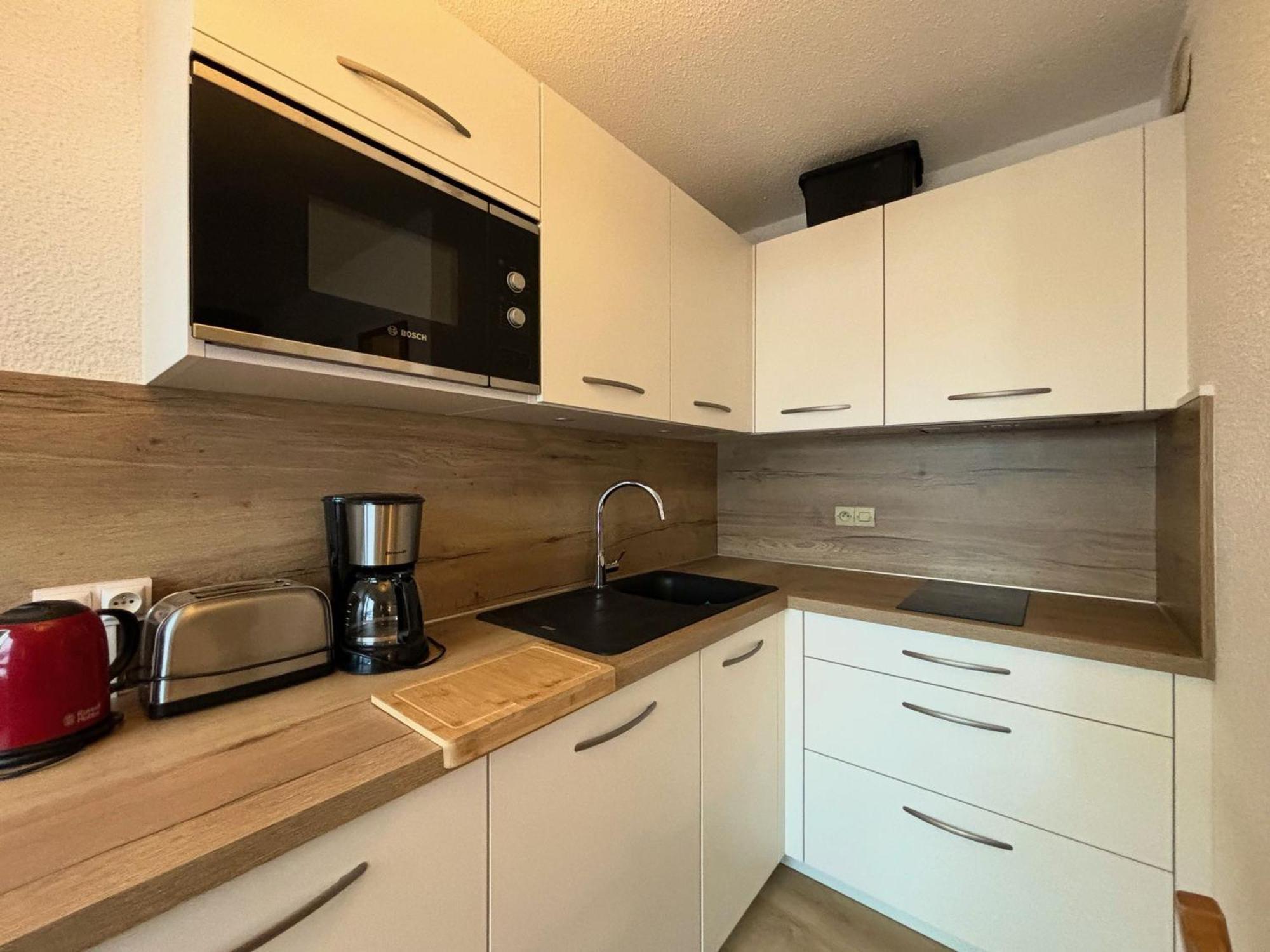 Studio 4 Pers, Pied Des Pistes, Les Menuires - Balcon Sud, Proche Commerces Et Ecole De Ski - Fr-1-452-52 سان-مارتن-دي-بيفيل المظهر الخارجي الصورة