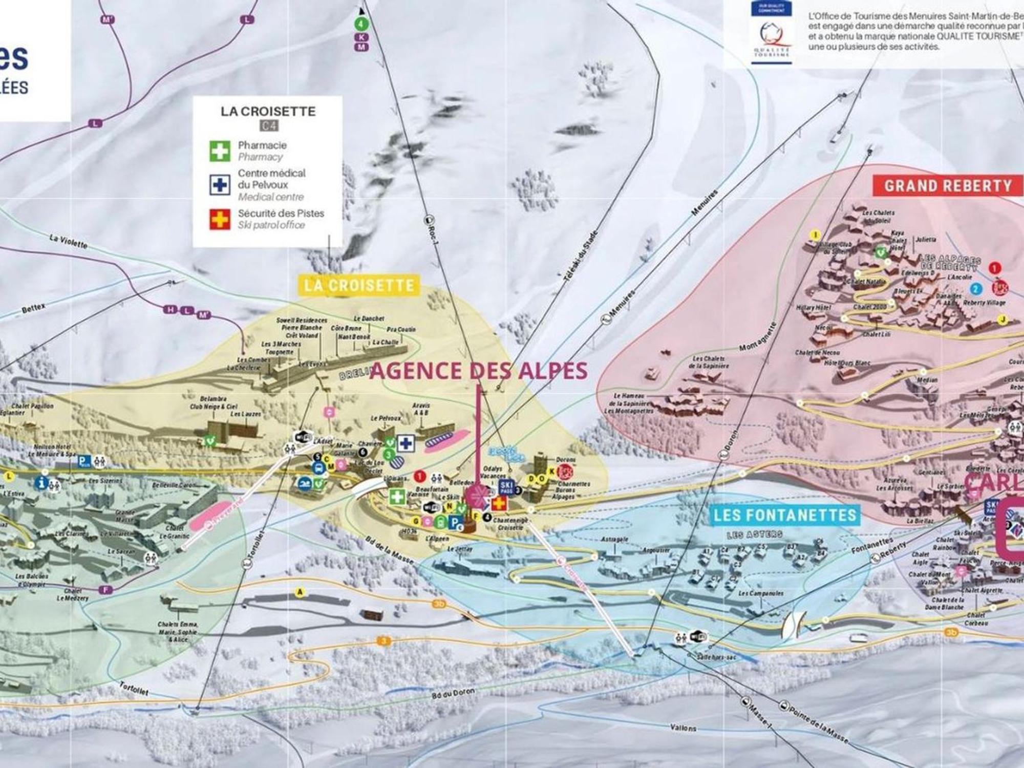 Studio 4 Pers, Pied Des Pistes, Les Menuires - Balcon Sud, Proche Commerces Et Ecole De Ski - Fr-1-452-52 سان-مارتن-دي-بيفيل المظهر الخارجي الصورة